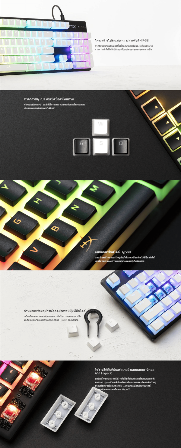 HYPER X PUDDING KEYCAPS (EN)