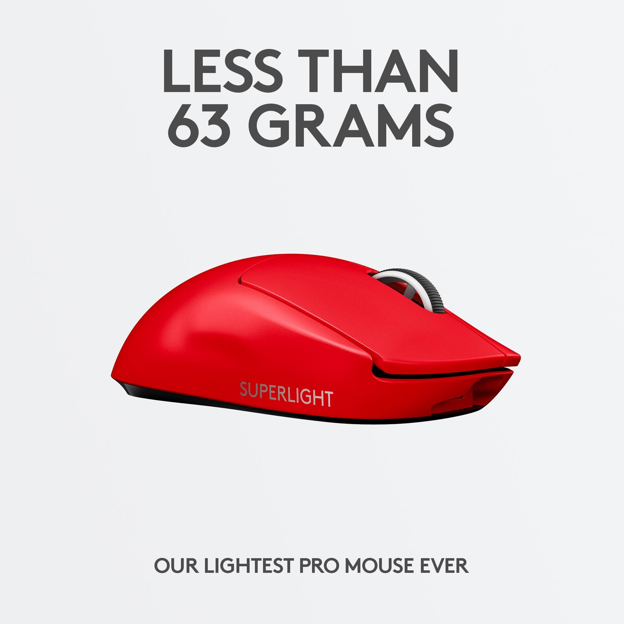 Logitech G Pro X Superlight Red 