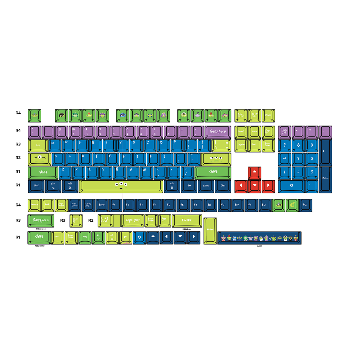 LOGA KEYCAP SET : DISNEY COLLECTIONS 2 - Image 14