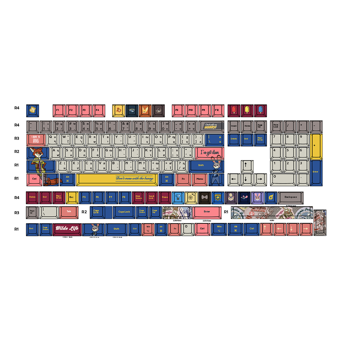 LOGA KEYCAP SET : DISNEY COLLECTIONS 2 - Image 9